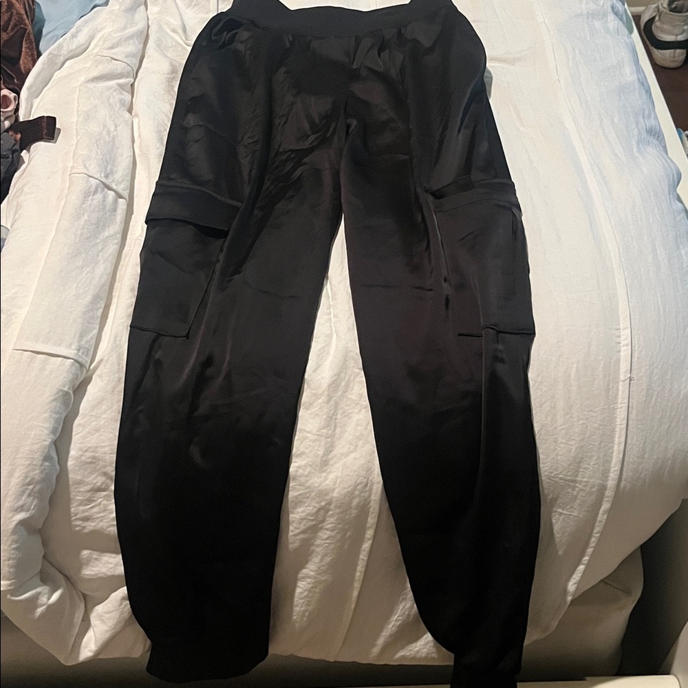 Rachel Zoe Black Track Pants